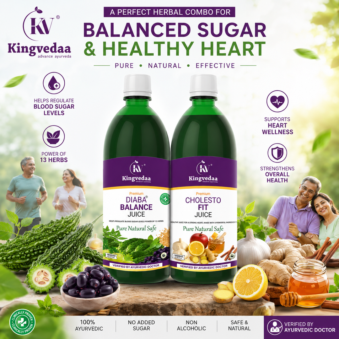 Diaba Balance Juice + Cholesto Fit Juice Combo