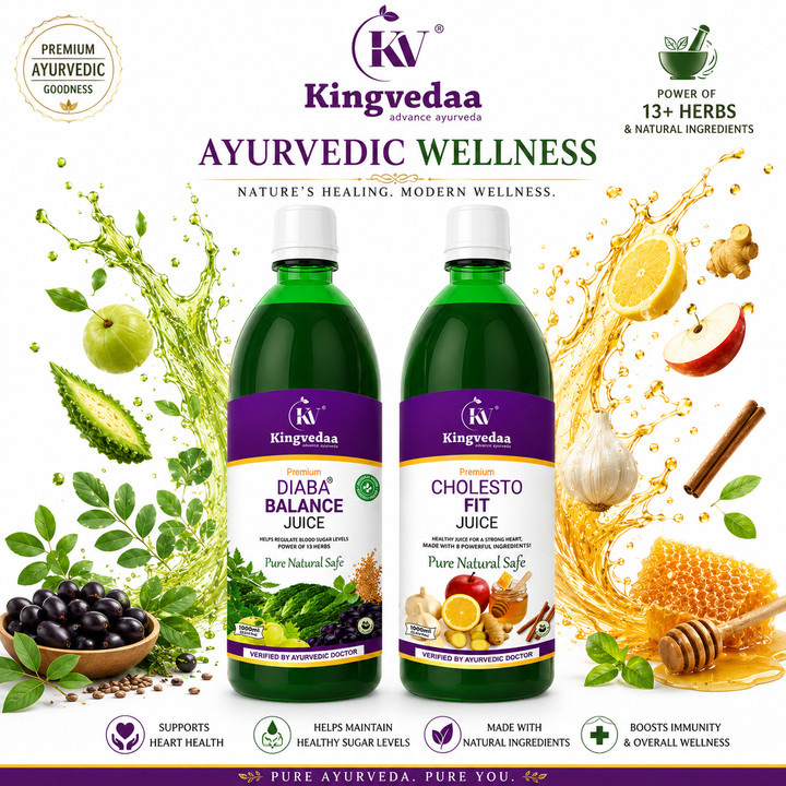 Diaba Balance Juice + Cholesto Fit Juice Combo