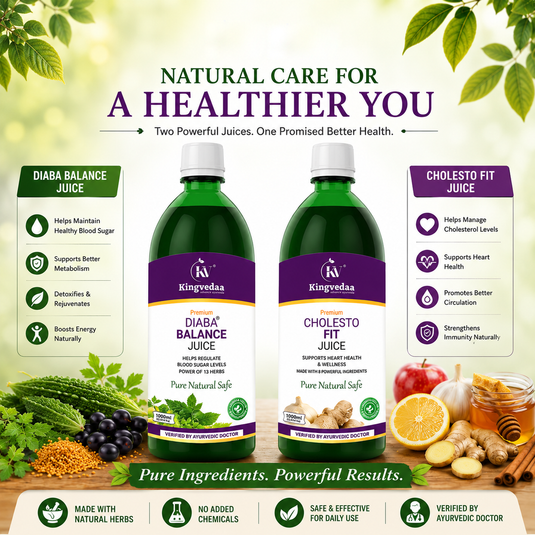 Diaba Balance Juice + Cholesto Fit Juice Combo