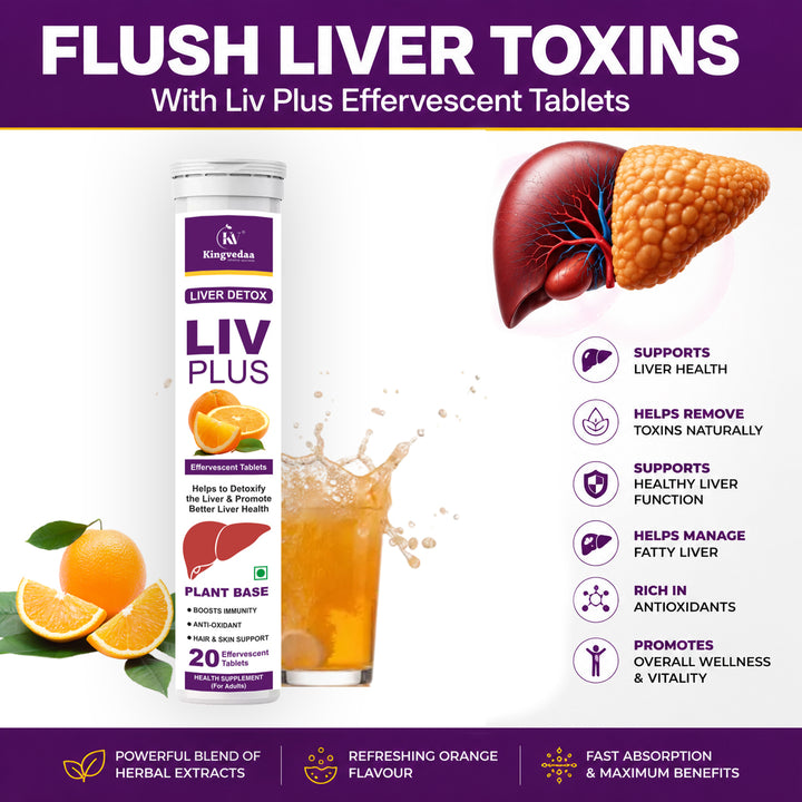 Liv Plus Effervescent Tablets