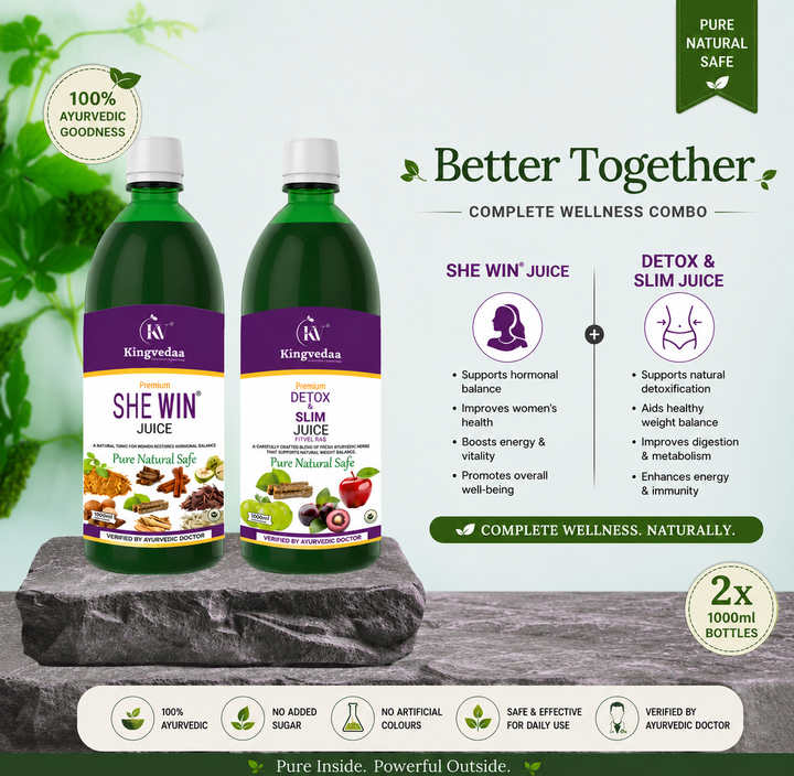 She Win & Detox & Slim Juice Combo