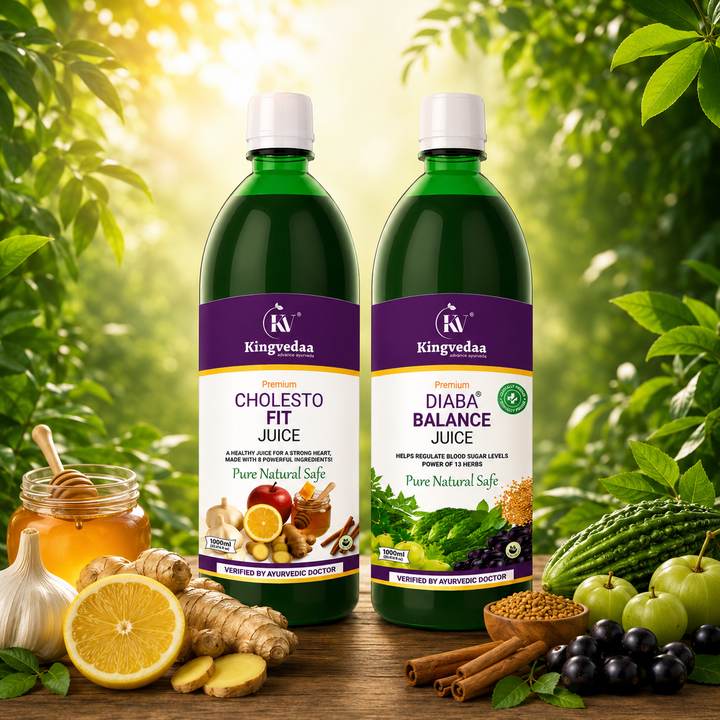 Diaba Balance Juice + Cholesto Fit Juice Combo
