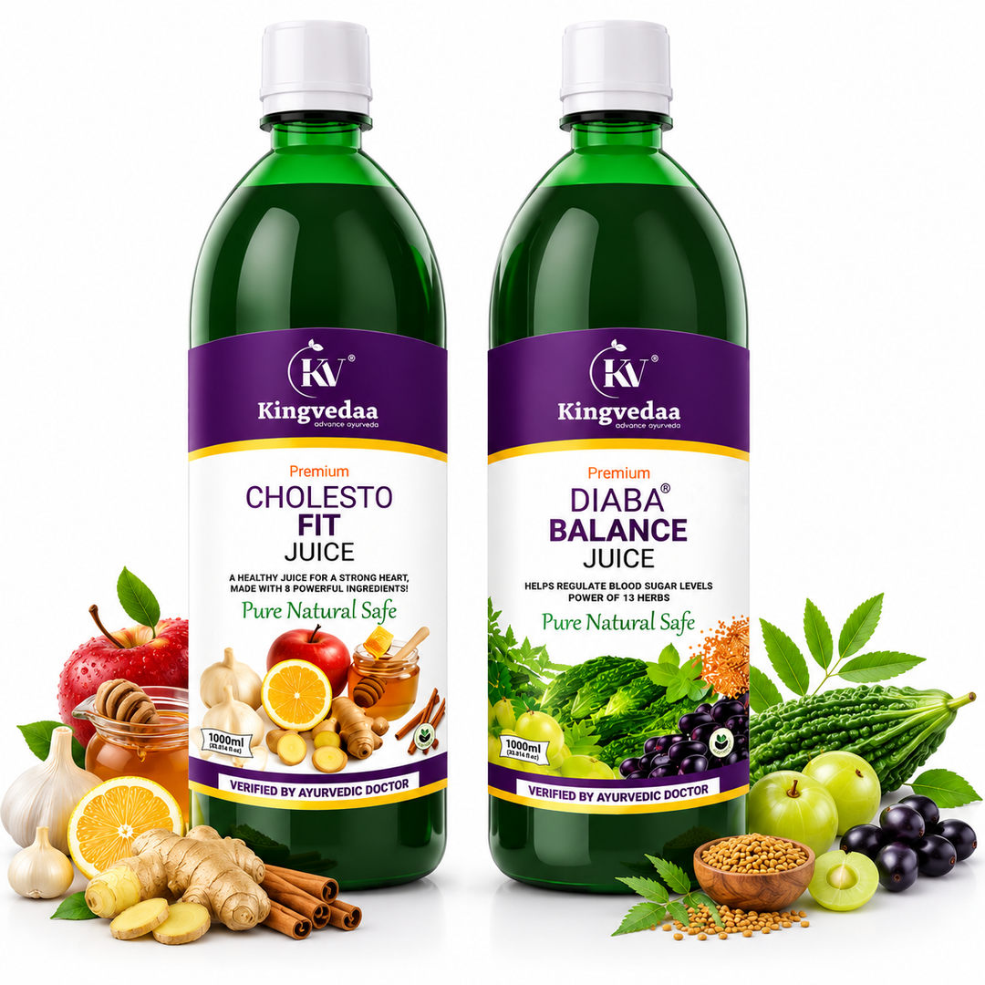 Diaba Balance Juice + Cholesto Fit Juice Combo